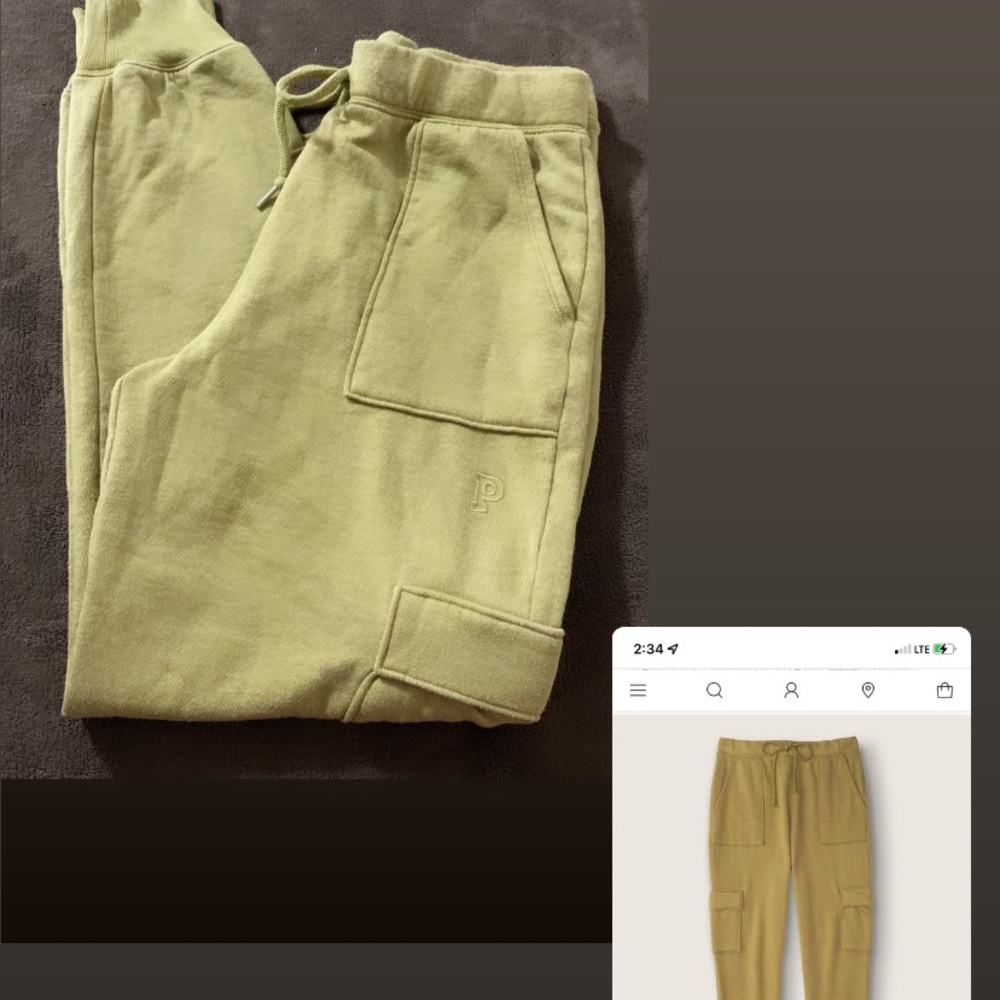 PINK cargo sweats